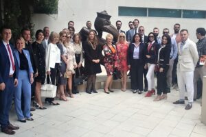 Anda Malescu President of Romanian-American Chamber of Commerce in Florida hosts business delegation from Romania at University of Miami