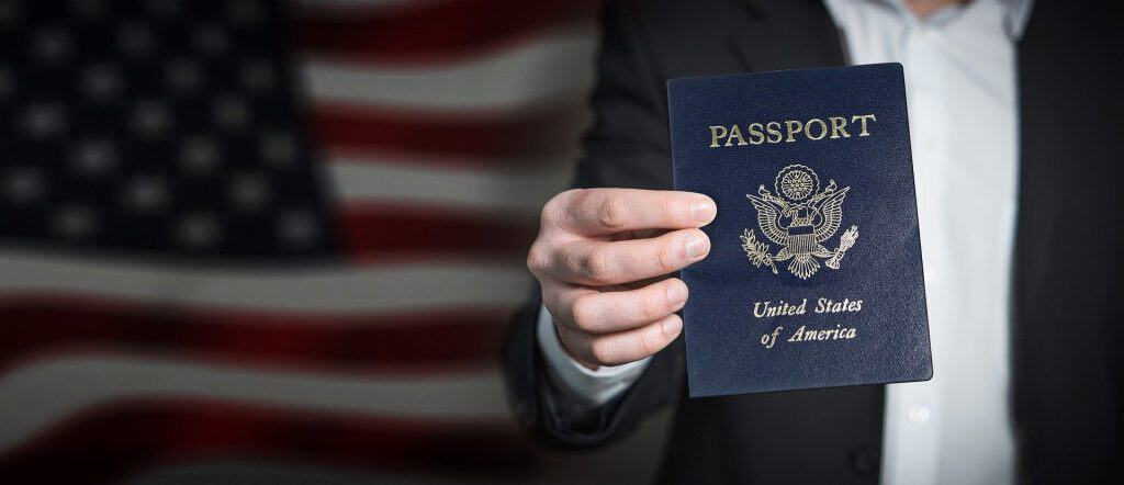 US citizenship application uscis immigration flag