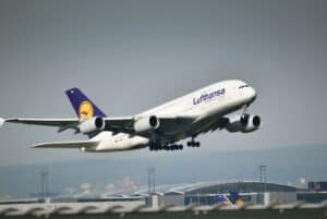 Lufthansa airplane