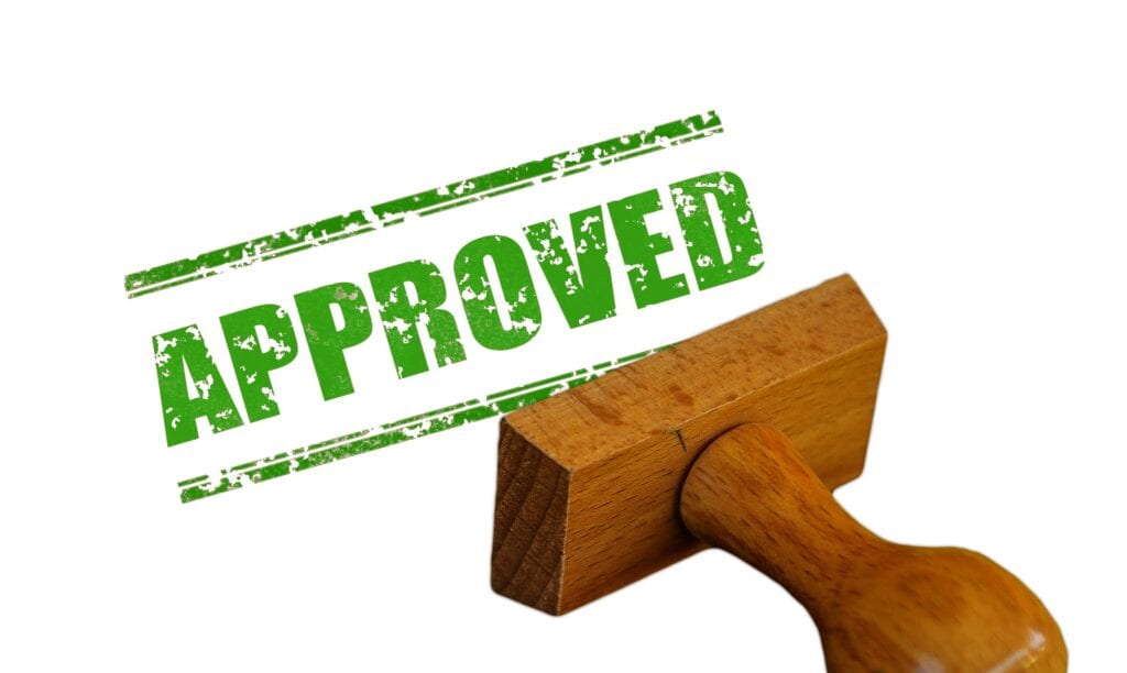 Approved Stamp