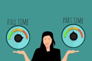 L1 visa holder work part-time full time