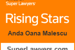 Anda Malescu Named Super Lawyers Rising Star 2025 for Immigration Law
