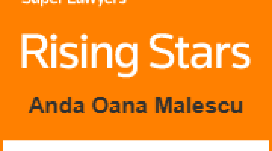 Anda Malescu Named Super Lawyers Rising Star 2025 for Immigration Law